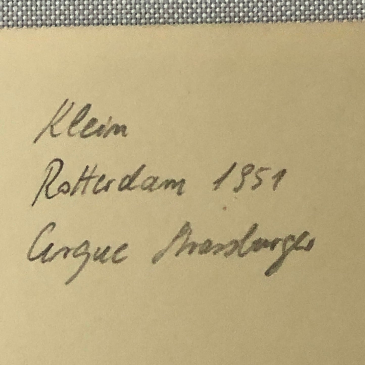 Circus Bicycle Act Photo Photograph Print Rotterdam Netherlands Vintage