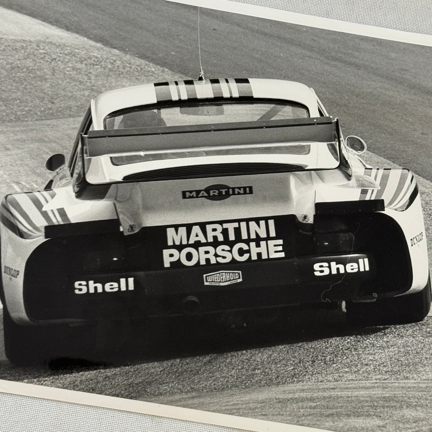 Vintage Porsche Martini Racing Car Photo Photograph Print