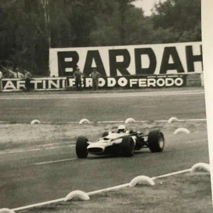 Vintage Grand Prix Car Racing Photo Photograph Print Motorsport Race
