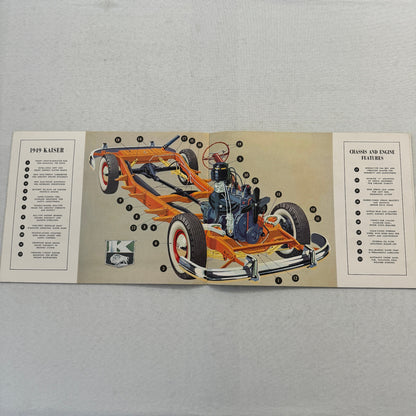 1949 Kaiser Car Sales Brochure Catalog Vintage Virginian Deluxe Special