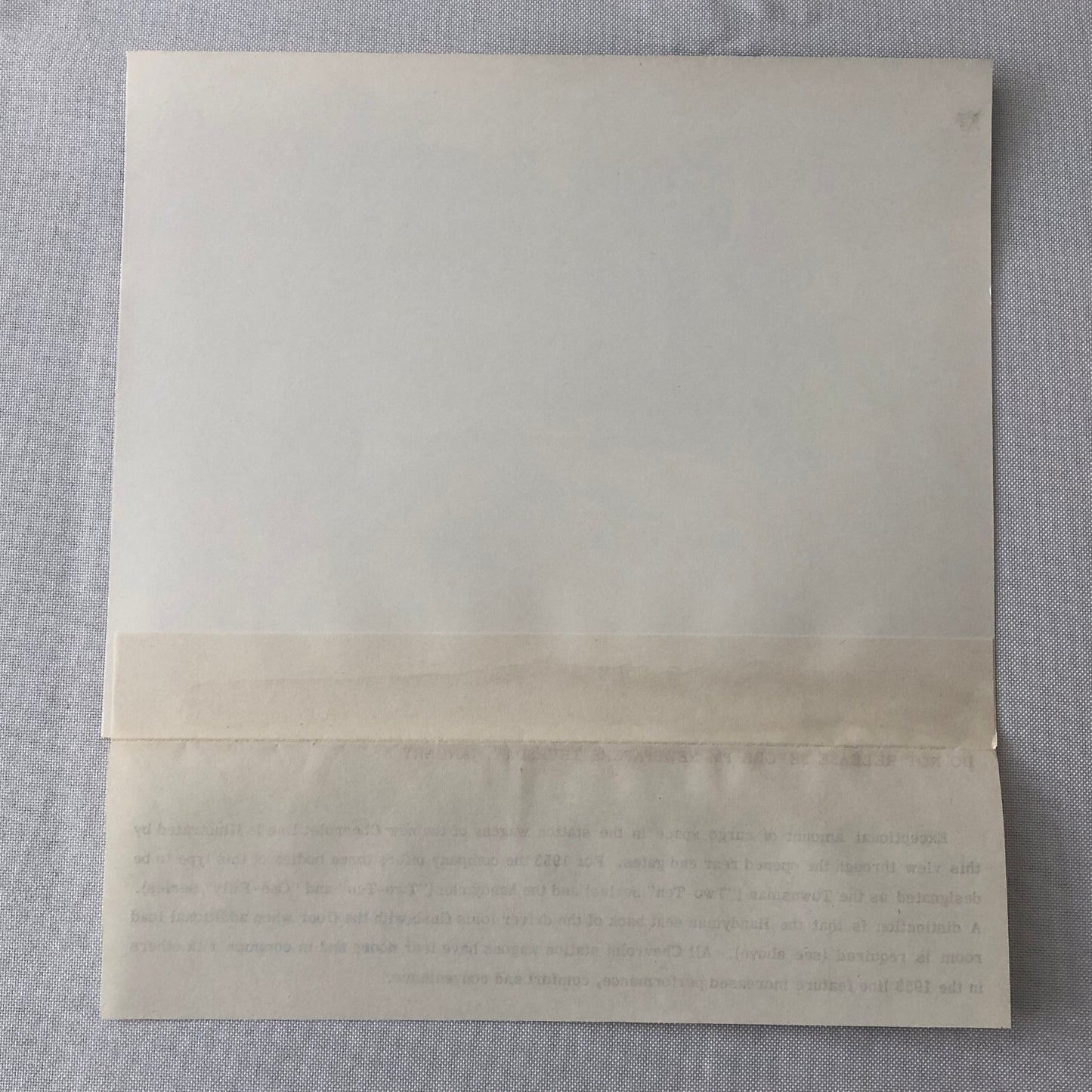 1953 Chevrolet Station Wagon Factory Press Photo Photograph Print