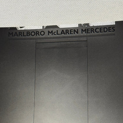 McLaren Mercedes Racing Team Photo Photograph Nigel Mansell Mika Hakkinen 1995