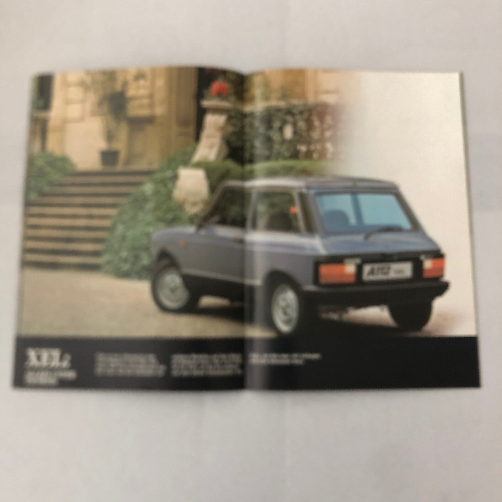 Autobianchi A112 Elegant Abarth Junior XEL Car Sales Brochure Catalog GERMAN
