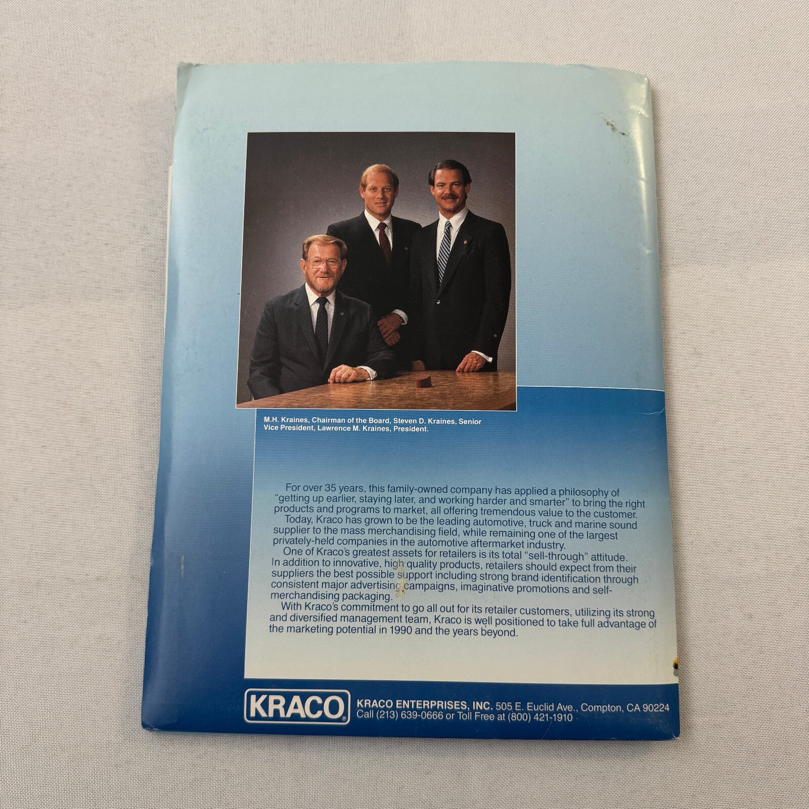 1990 Bobby Rahal Kraco Racing Press Kit Brochure Photos Lola Chevrolet Indy Car