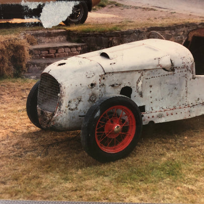 Vintage Austin Seven Special Car Barn Find Photo Photograph Lot of 3
