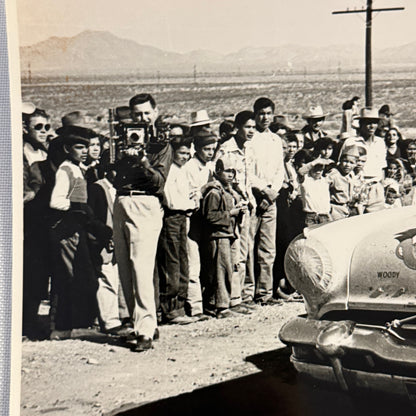 1953 Carrera Panamericana Lincoln Capri Racing Car Photo Photograph Vintage