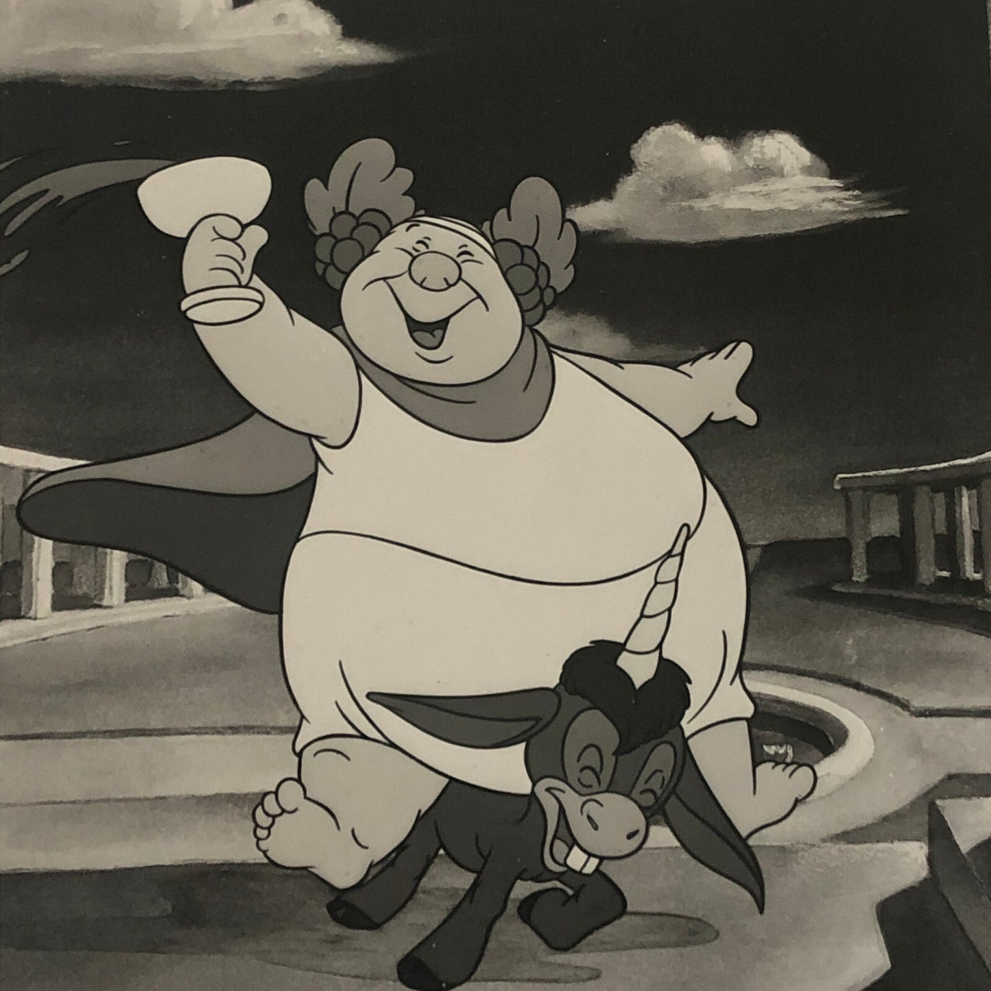 Walt Disney Fantasia Movie Film Press Photo Photograph Bacchus Beethoven