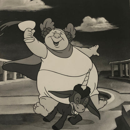 Walt Disney Fantasia Movie Film Press Photo Photograph Bacchus Beethoven