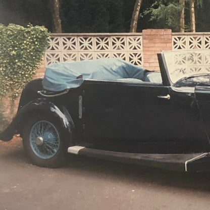 Vintage 3 1/2 Litre Bentley Car By Park Ward Coachbuilder Photo Photograph Print