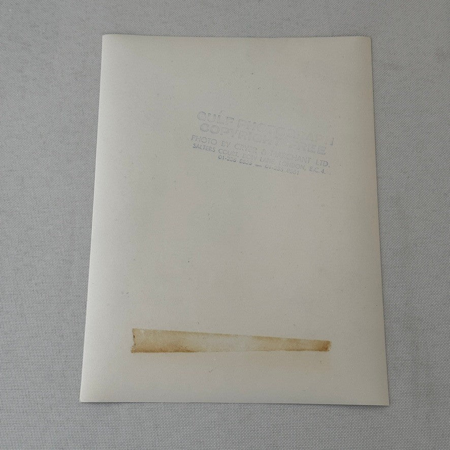 Vintage Racing Photo Photograph Denis Hulme Driver Gulf Racing