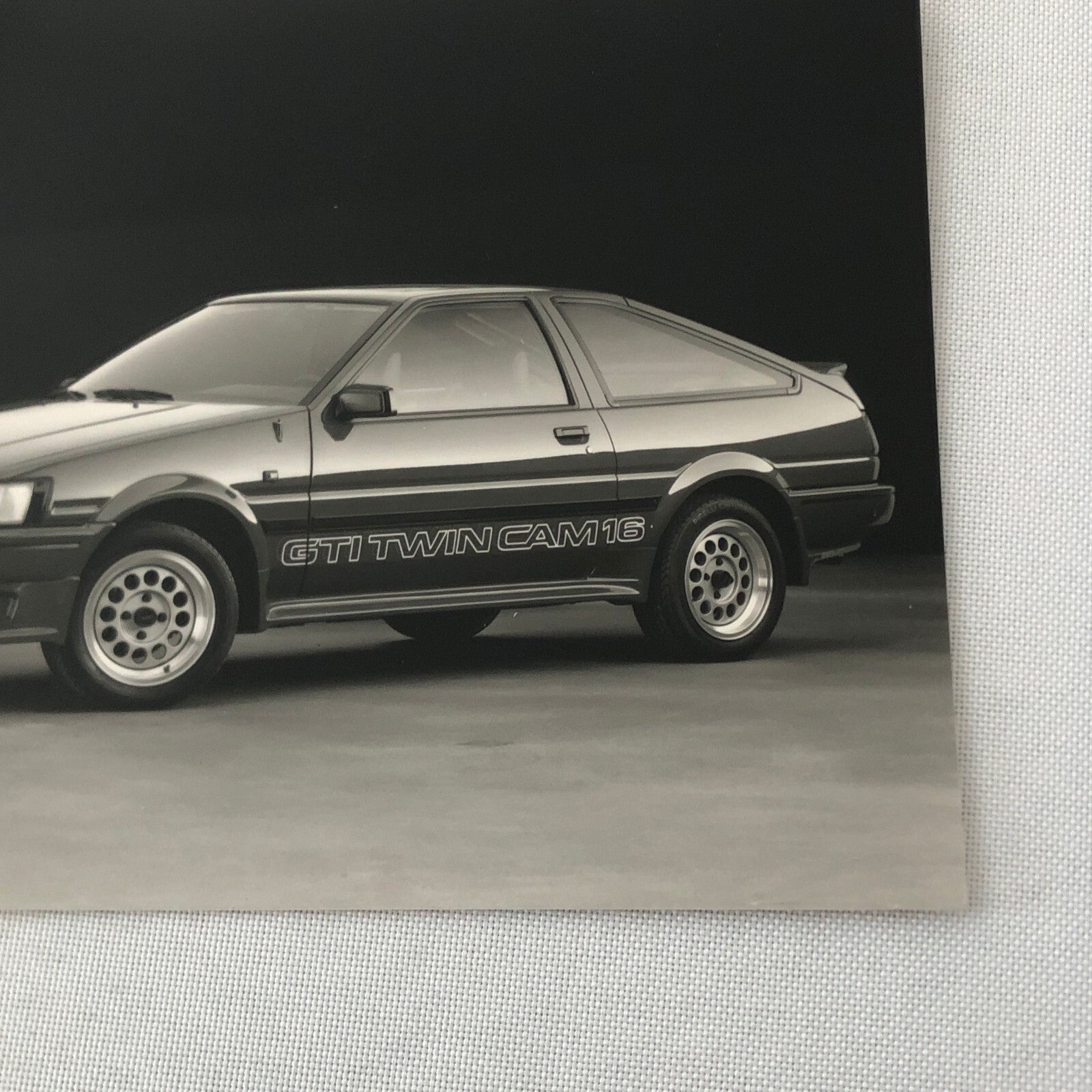 Toyota Corolla 1600 Twin Cam GTi Car Factory Photo Photograph 1985 European