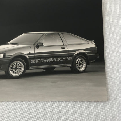 Toyota Corolla 1600 Twin Cam GTi Car Factory Photo Photograph 1985 European