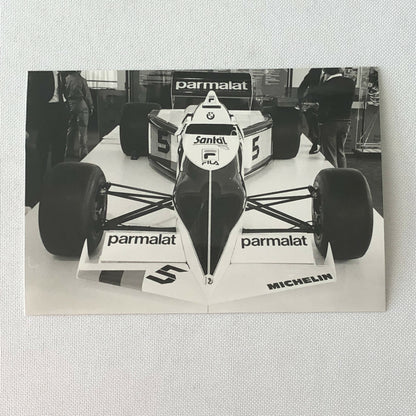 Vintage Brabham BMW BT 52 Parmalat Racing Car Photo Photograph BT52