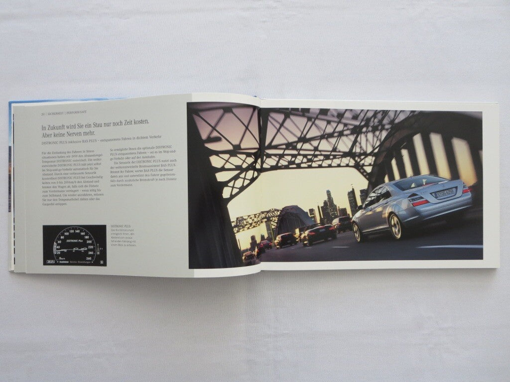 2005 Mercedes S Class Hardbound Sales Brochure Catalog GERMAN TEXT AMG 350 500