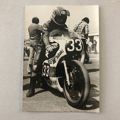 Vintage Motorcycle Racing Photo Photograph Print Germany