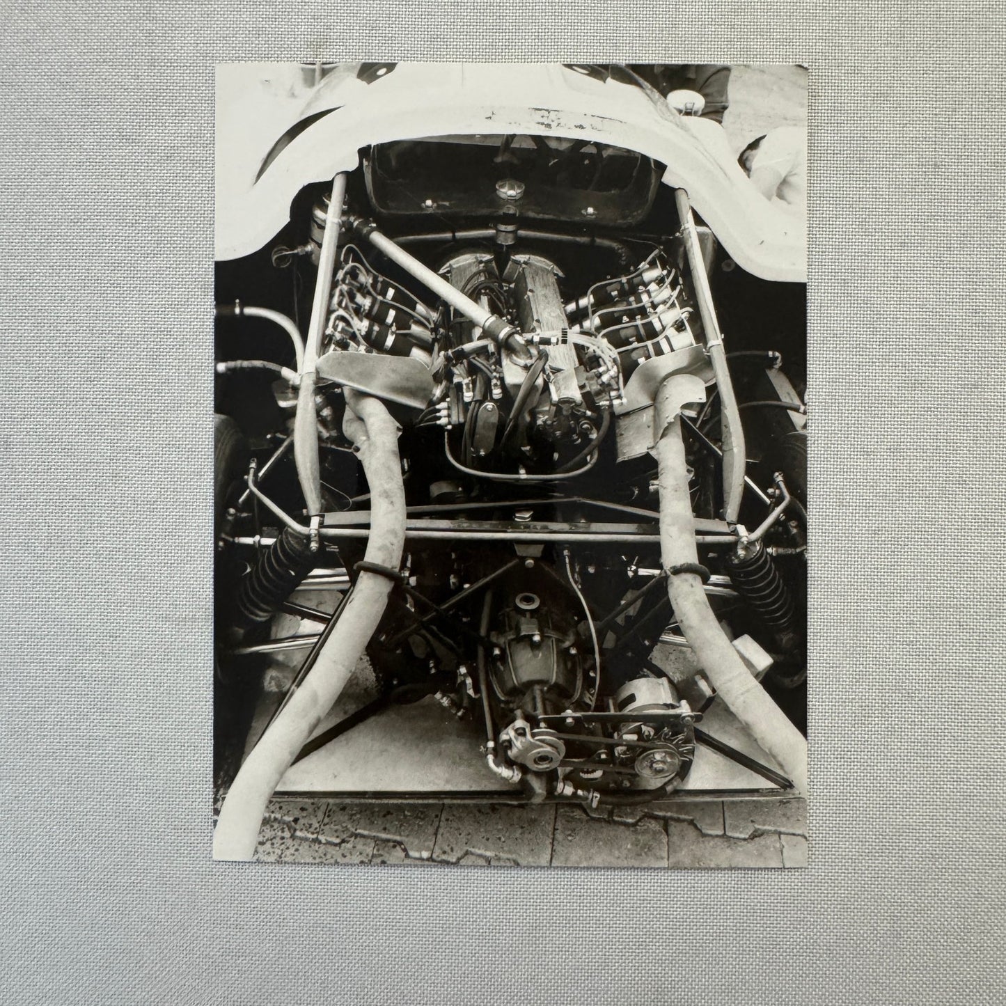 Chevron BMW B18 Racing Car 1970 Solitude Race Racing Engine Photo Photograph