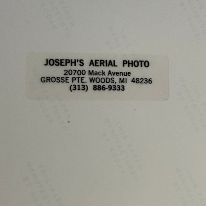 Vintage Skydiving Parachute Photo Large Format Aviation Photograph 1970s-80s