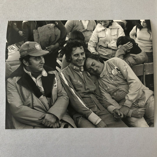 Vintage Rally Racing Photo Photograph 1974 Tour de Corse Racing Drivers 