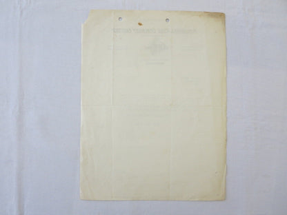 1927 Ruckstell Truck Axle Company Factory Letter FORD Letterhead