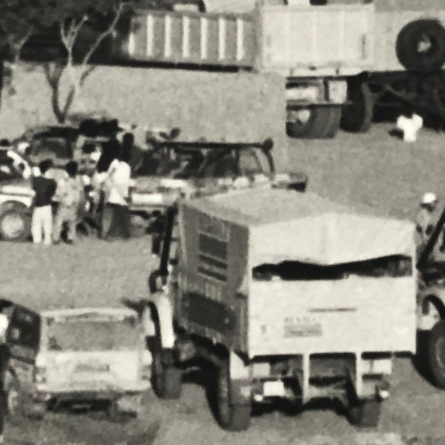 1980 Transafrica Rally Rallye Photo Photograph DPPI Trucks Africa