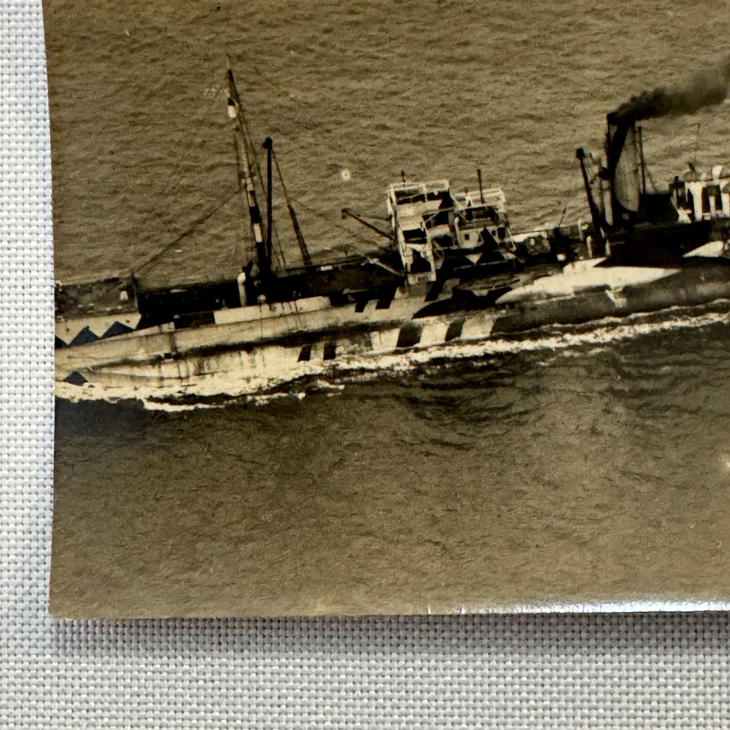 Vintage Ship Boat Photo Photograph Marine Print