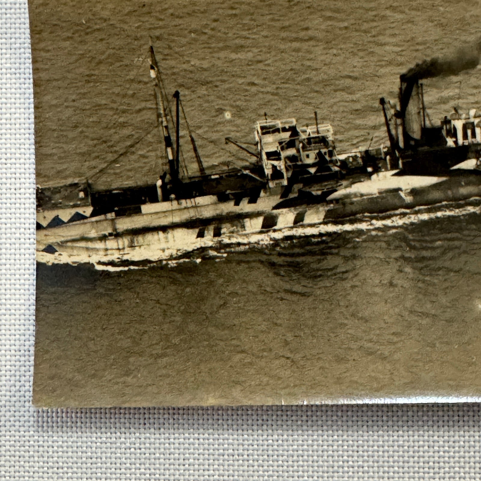 Vintage Ship Boat Photo Photograph Marine Print