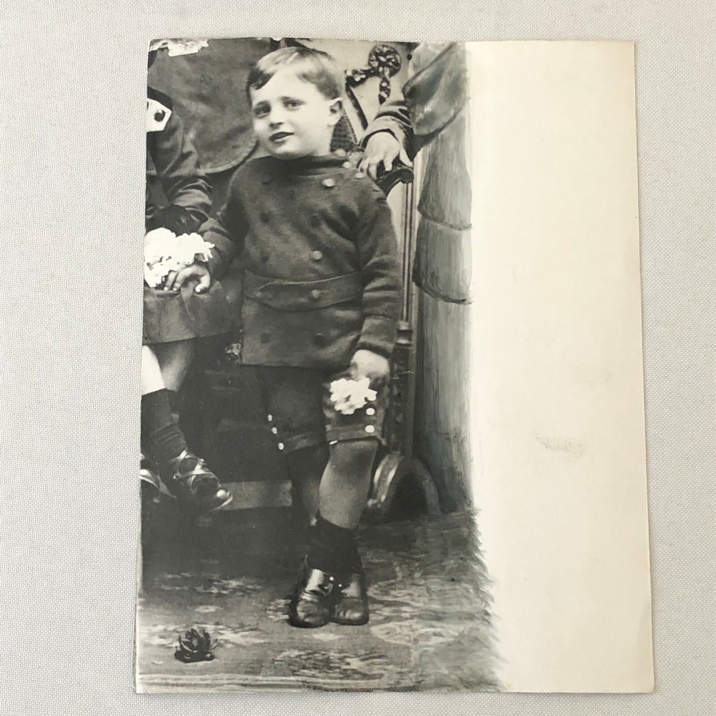 Juan Manuel Fangio Racing Driver as a Child Press Photo Photograph 