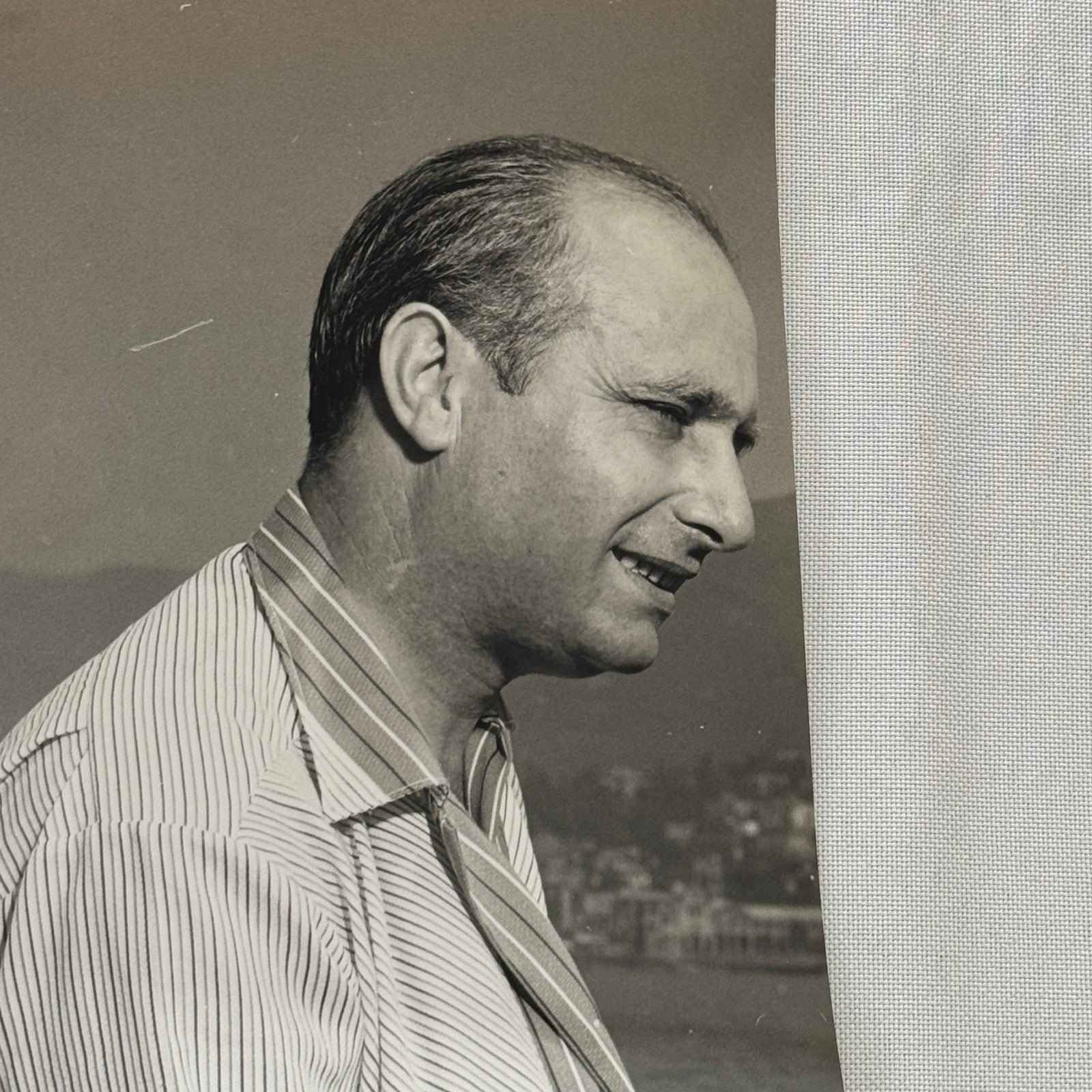 Juan Manuel Fangio Retirement Vacation Holiday Italian Press Photo F1 Racing