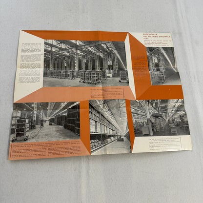 Fiat Ricambi Spare Parts Factory Sales Brochure Catalog Advertising European