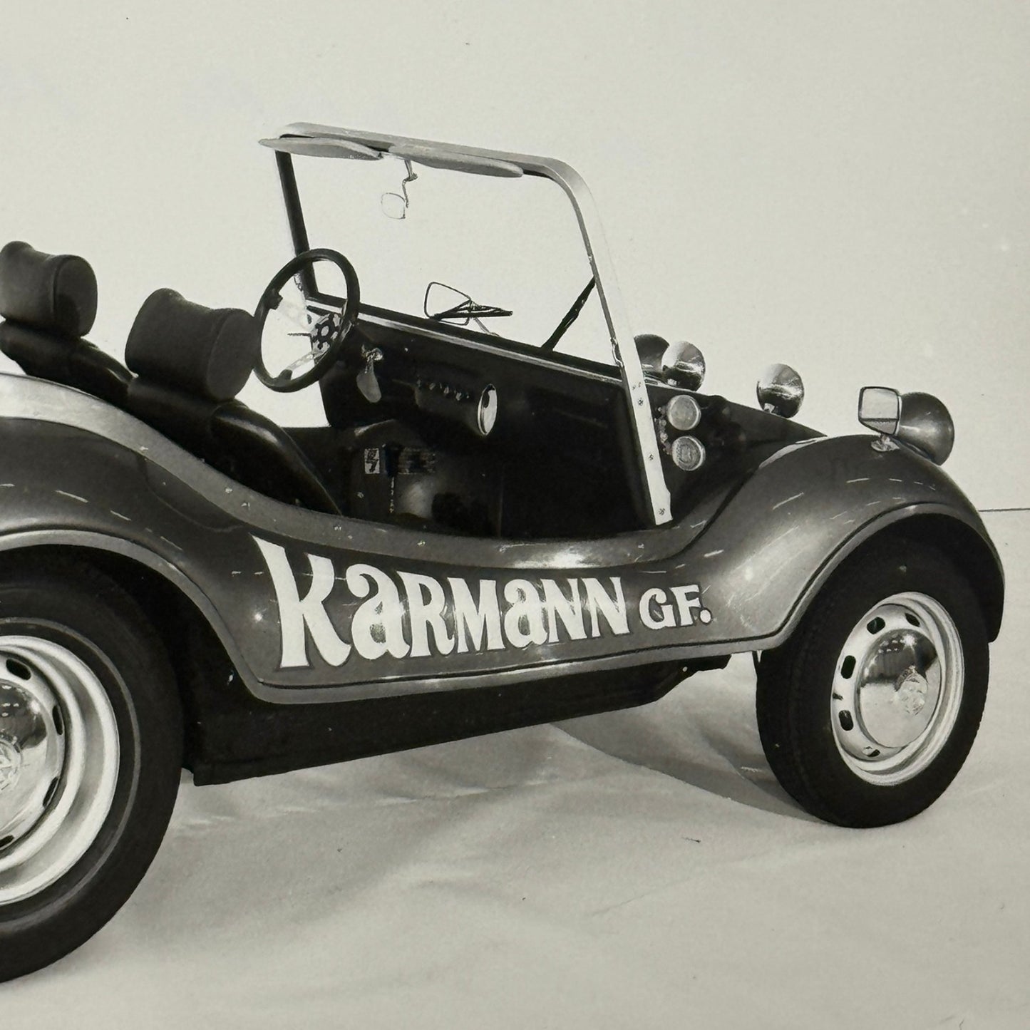 Vintage Volkswagen Dune Buggy Photo Photograph Print VW Karmann