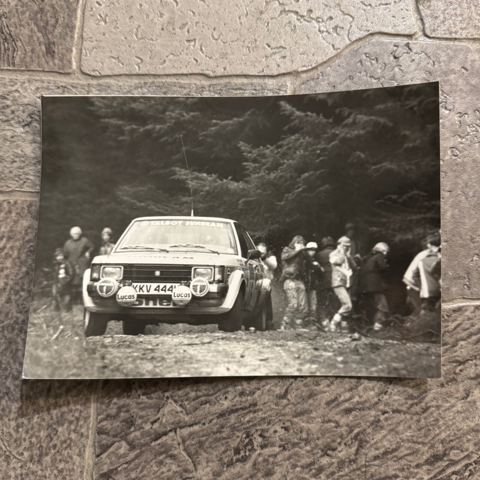 1980 RAC Rally Rallye Car Racing Photo Photograph Talbot Sunbeam Vintage Car