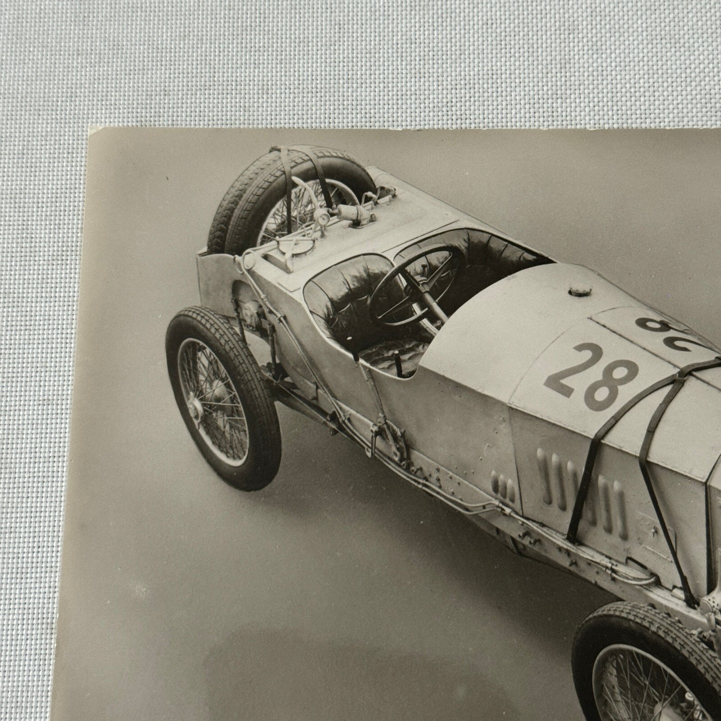 1914 Mercedes Benz Grand Prix Racing Car Factory Photo Postcard Post Card