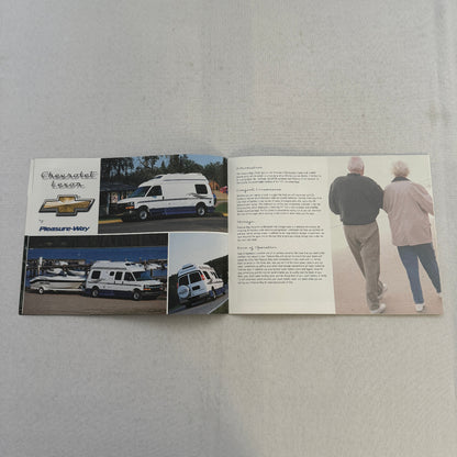 2004 Pleasure Way Motorhome RV Camper Van Sales Brochure Catalog Ford Chevrolet