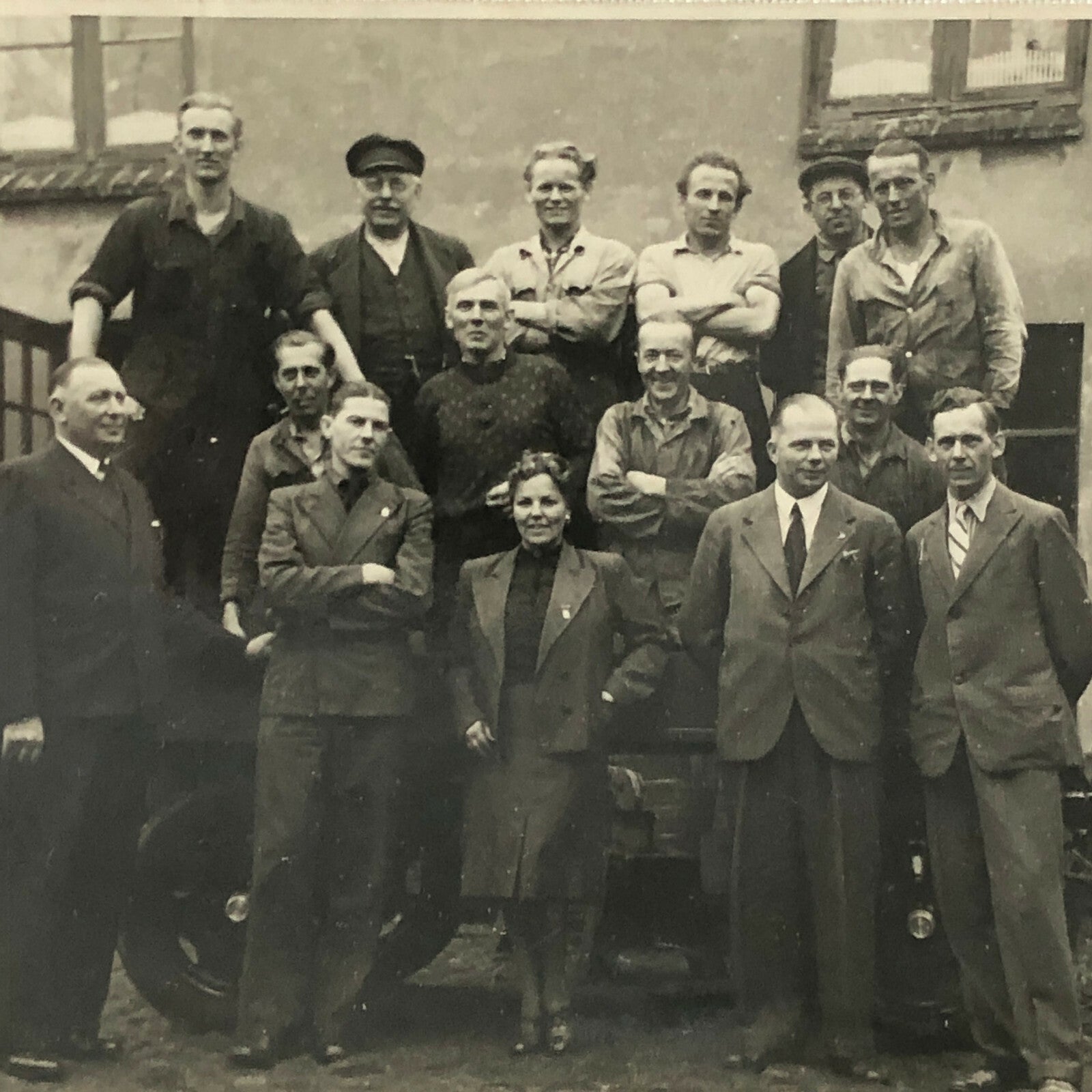 Antique Vintage Factory Company Photo Photograph Lot of 5 - ERGO Trailer Denmark
