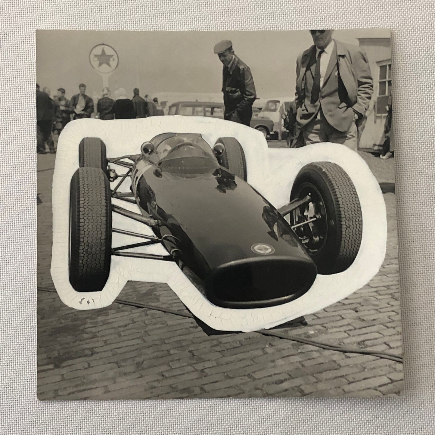 Vintage BRM Racing Car Press Photo Photograph Holland 1963