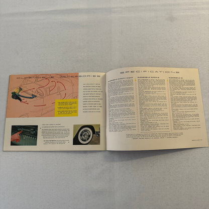 1954 Oldsmobile Sales Brochure Catalog Super 88 Ninety Eight Starfire 88