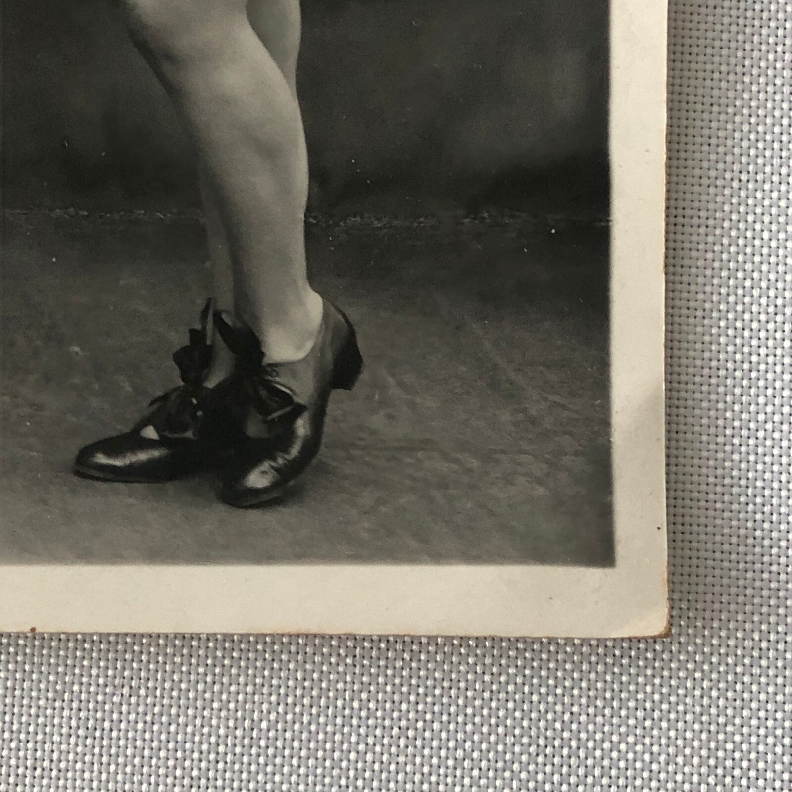 Circus Performers in Costume with Bicycle Vintage Photo Photograph Print