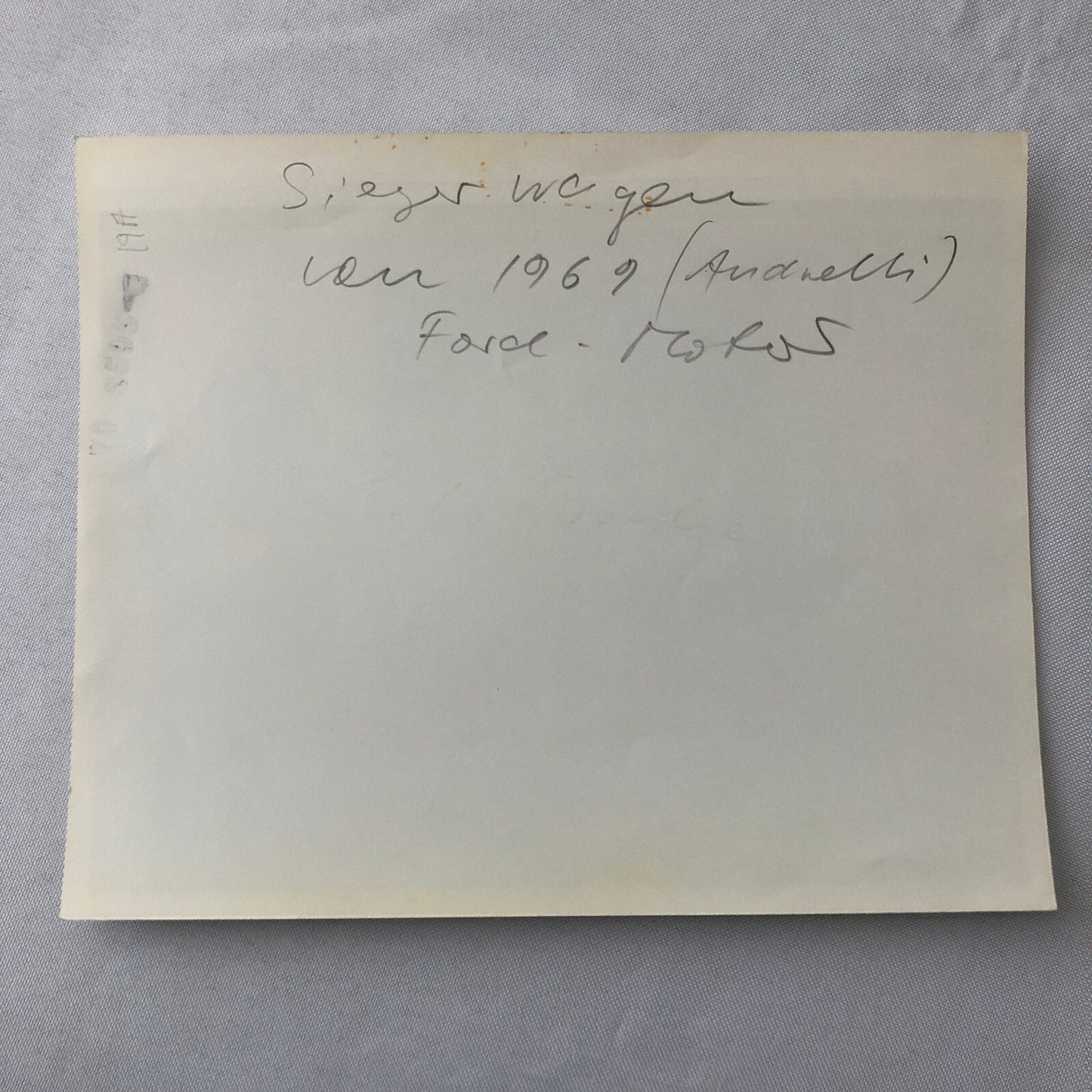 STP Racing Indianapolis Indy Racing Photo Photograph 1969 Mario Andretti Car