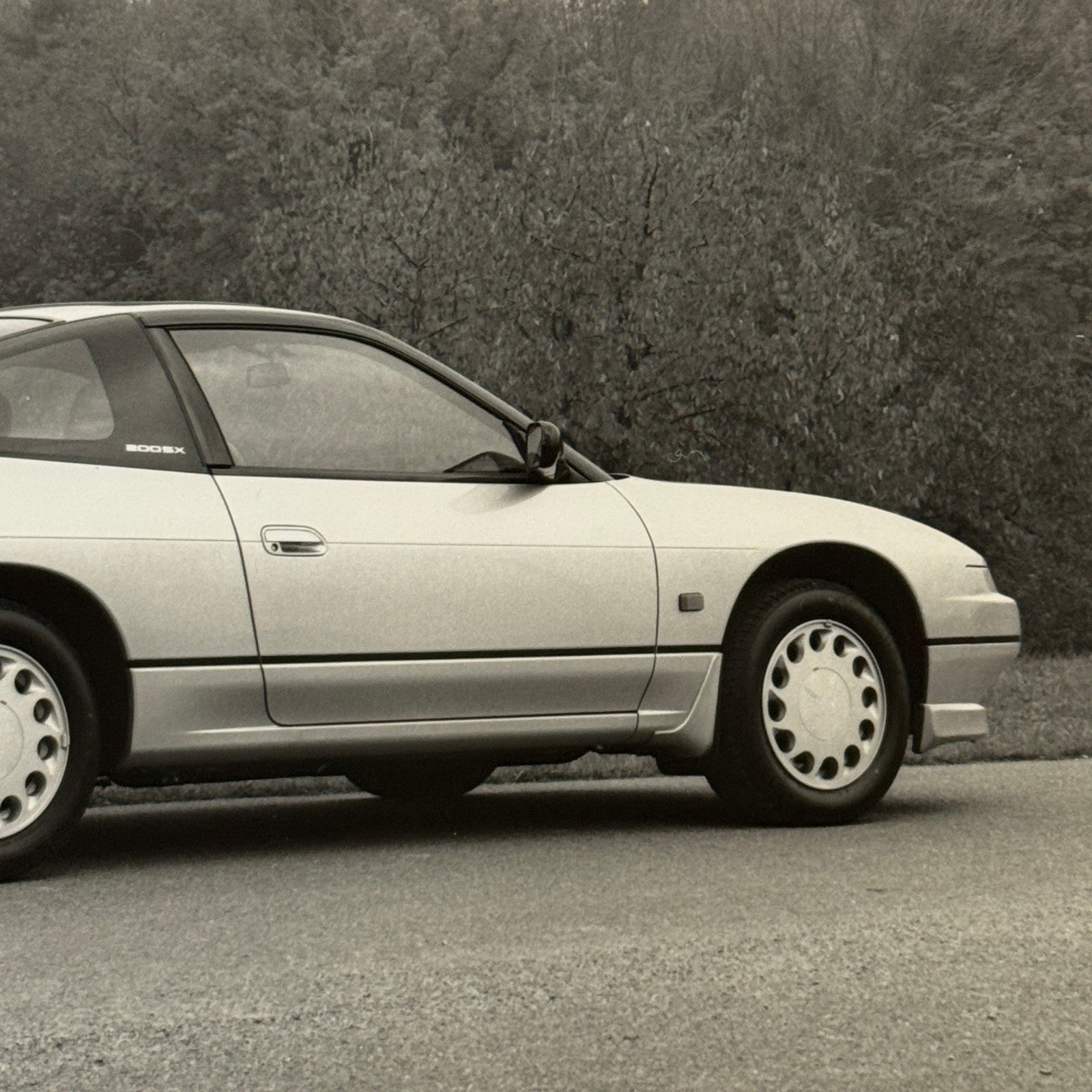 Nissan 200SX Sports Car Factory Press Photo Photograph Lot 2x Vintage