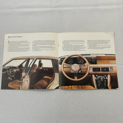 Rover 3500 Car Sales Brochure Catalog Advertising Vintage