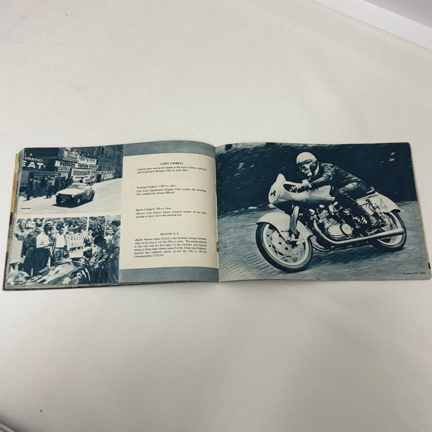 1953 Castrol Racing Achievements Brochure LeMans Grand Prix Motorcycle Bike +