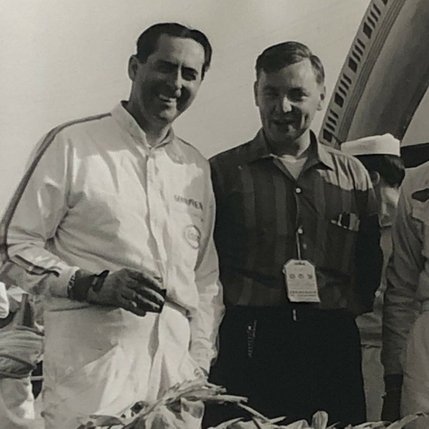 Vintage Racing Photo Photograph Jack Brabham Denny Hulme 1966 Reims Grand Prix 