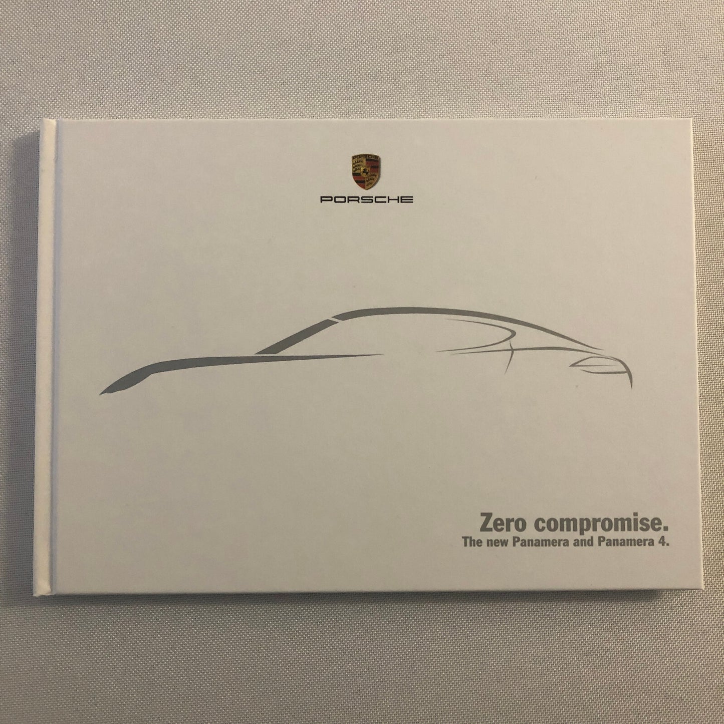 2010 Porsche Panamera and Panamera 4 Hardbound Sales Brochure Catalog Book