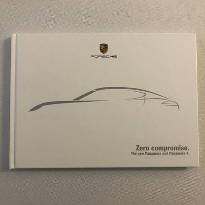 2010 Porsche Panamera and Panamera 4 Hardbound Sales Brochure Catalog Book