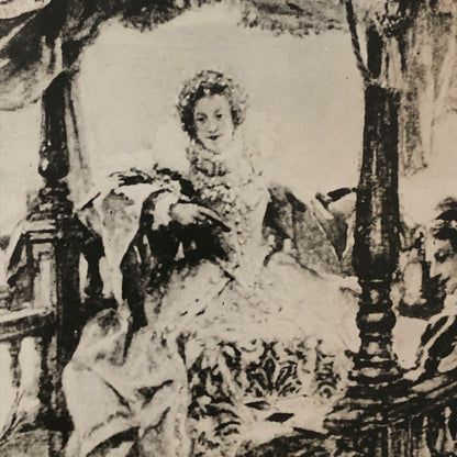 Vintage Press Photo Photograph Painting Art Piece London News Agency LNA 1934