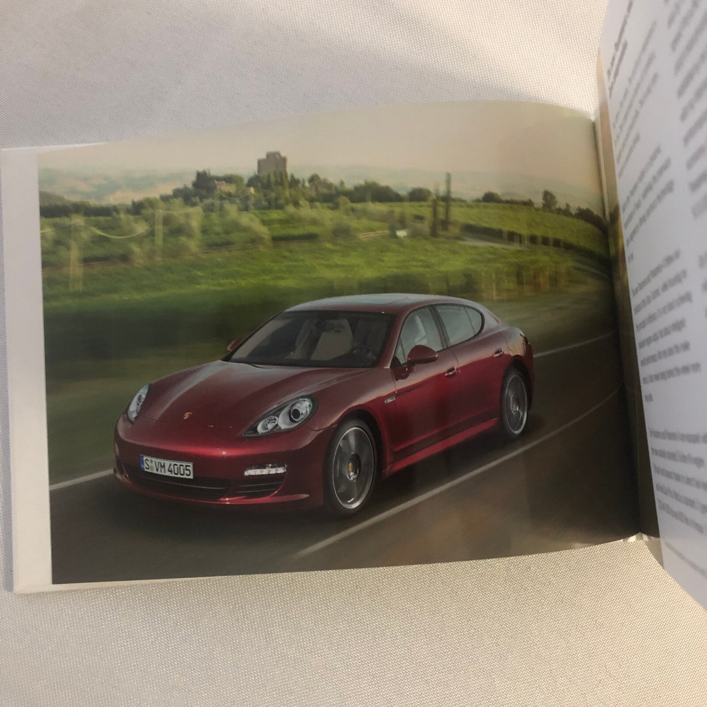 2010 Porsche Panamera and Panamera 4 Hardbound Sales Brochure Catalog Book