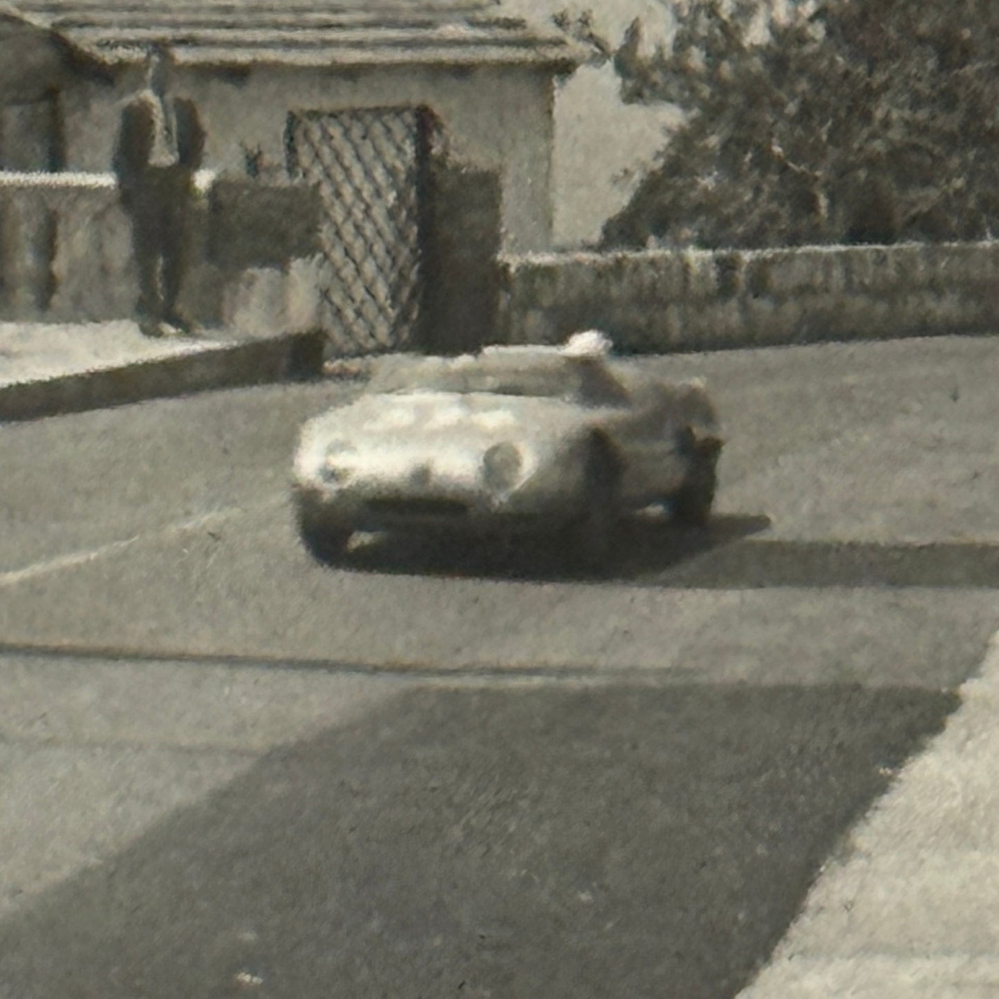 Abarth 1100 Bialbero Photo Vintage Photograph Racing Motorsport