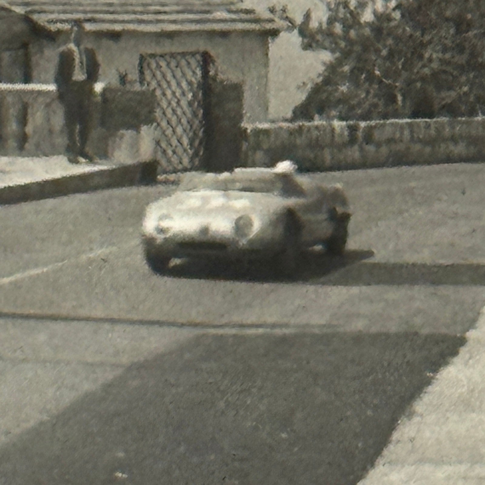 Abarth 1100 Bialbero Photo Vintage Photograph Racing Motorsport