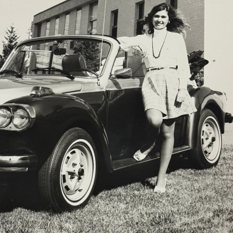 Vintage Volkswagen Beetle Rolls Royce Kit Rollswagen Convertible Photograph