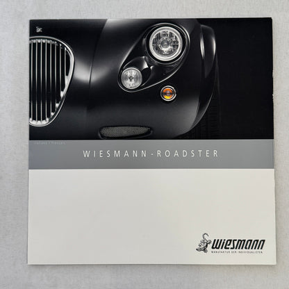 2008 Wiesmann Roadster Brochure Catalog Sports Car Italian French Text European
